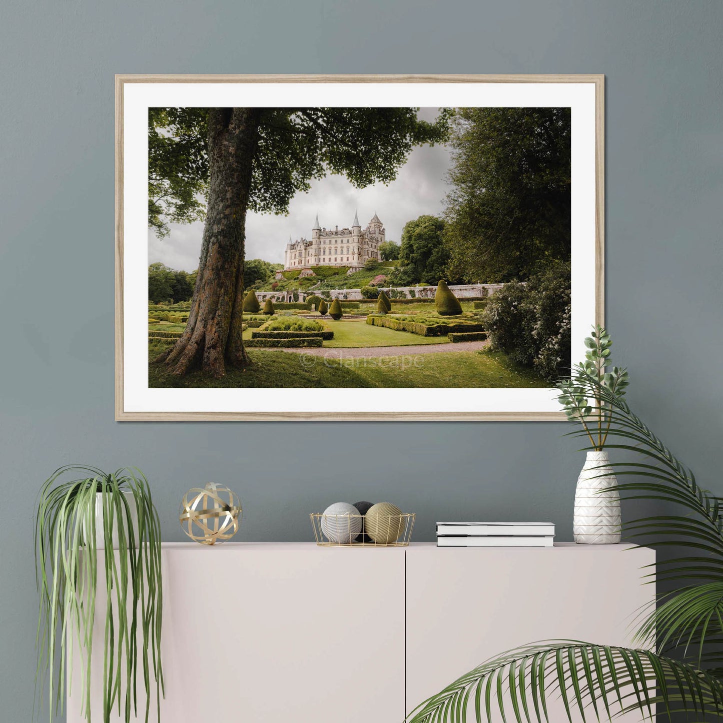 Clan Sutherland - Dunrobin Castle - Framed & Mounted Photo Print