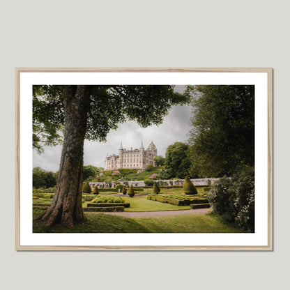 Clan Sutherland - Dunrobin Castle - Framed & Mounted Photo Print 40"x28" Natural