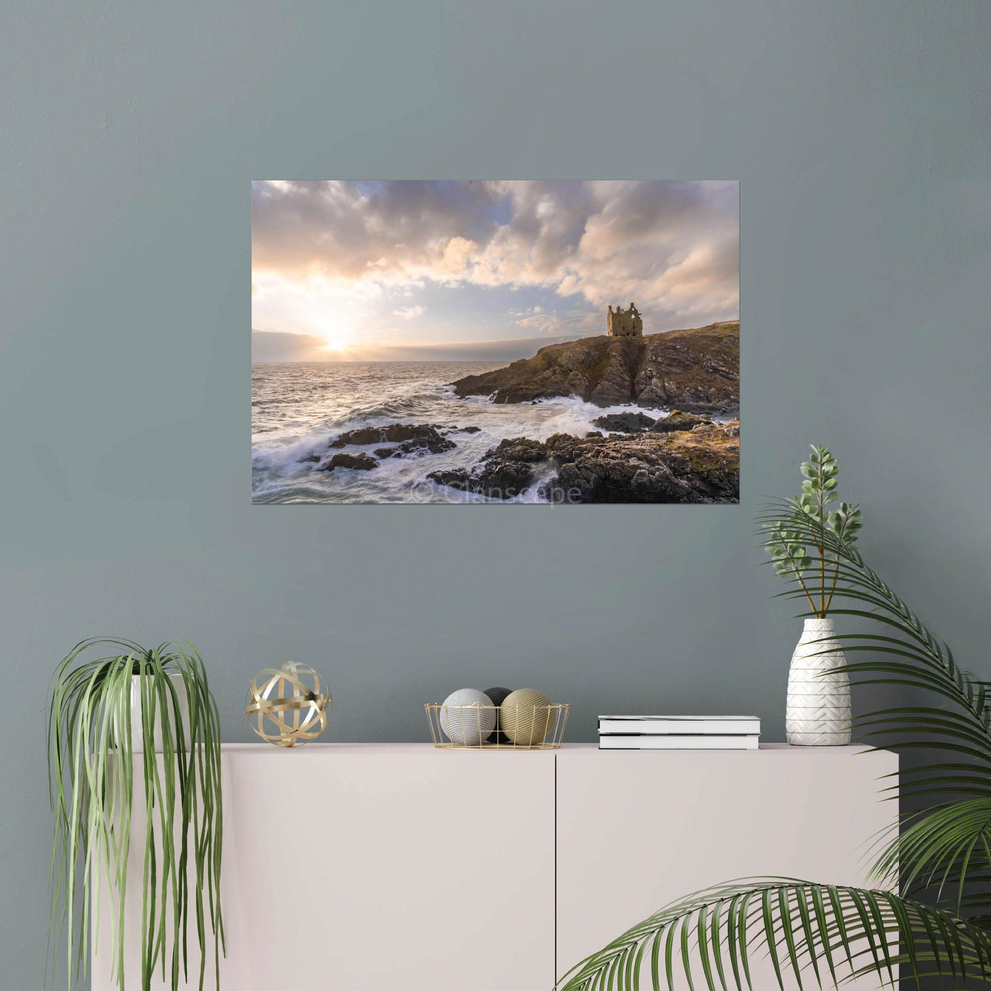 Clan Adair - Dunskey Castle - Photo Print