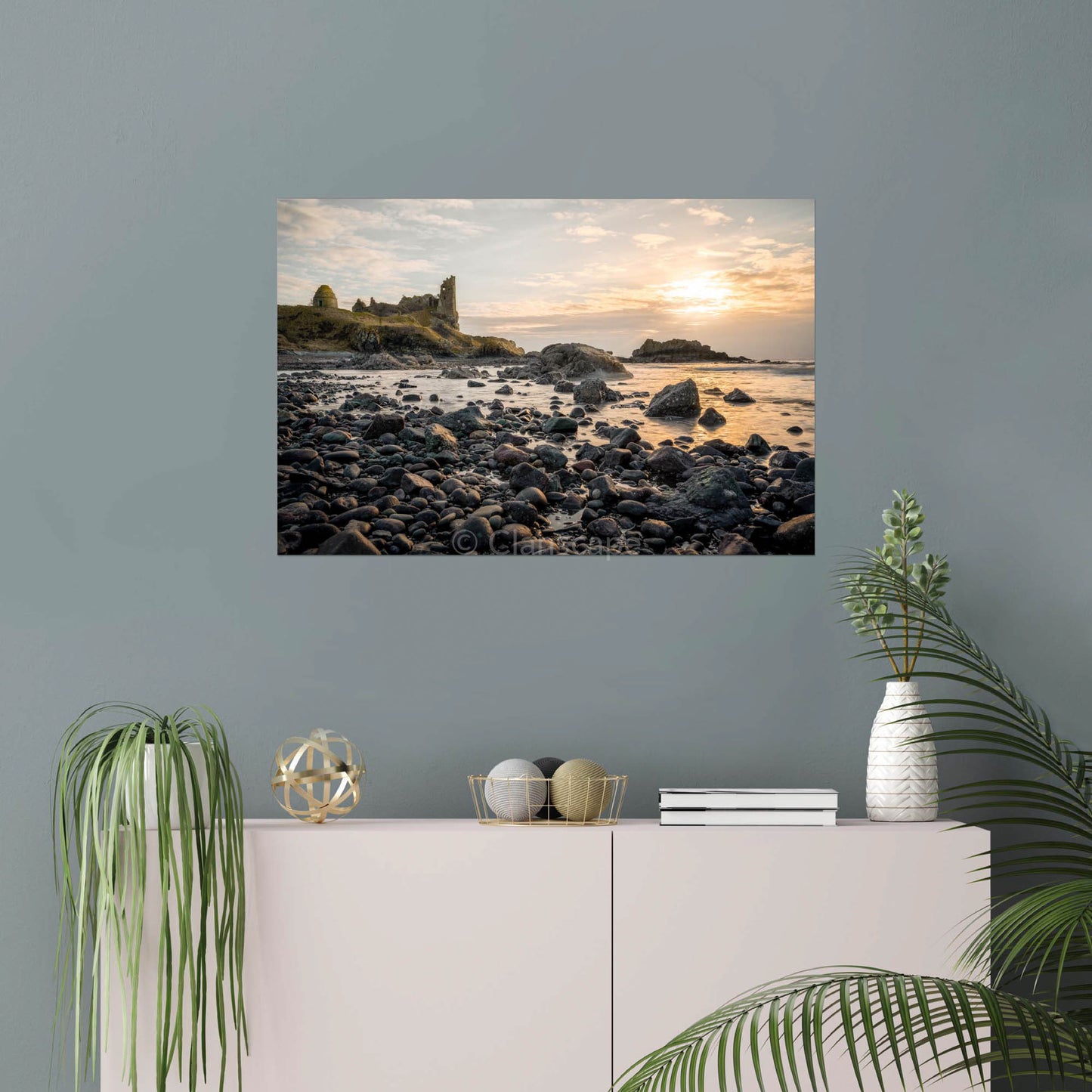 Clan Kennedy - Dunure Castle - Photo Print