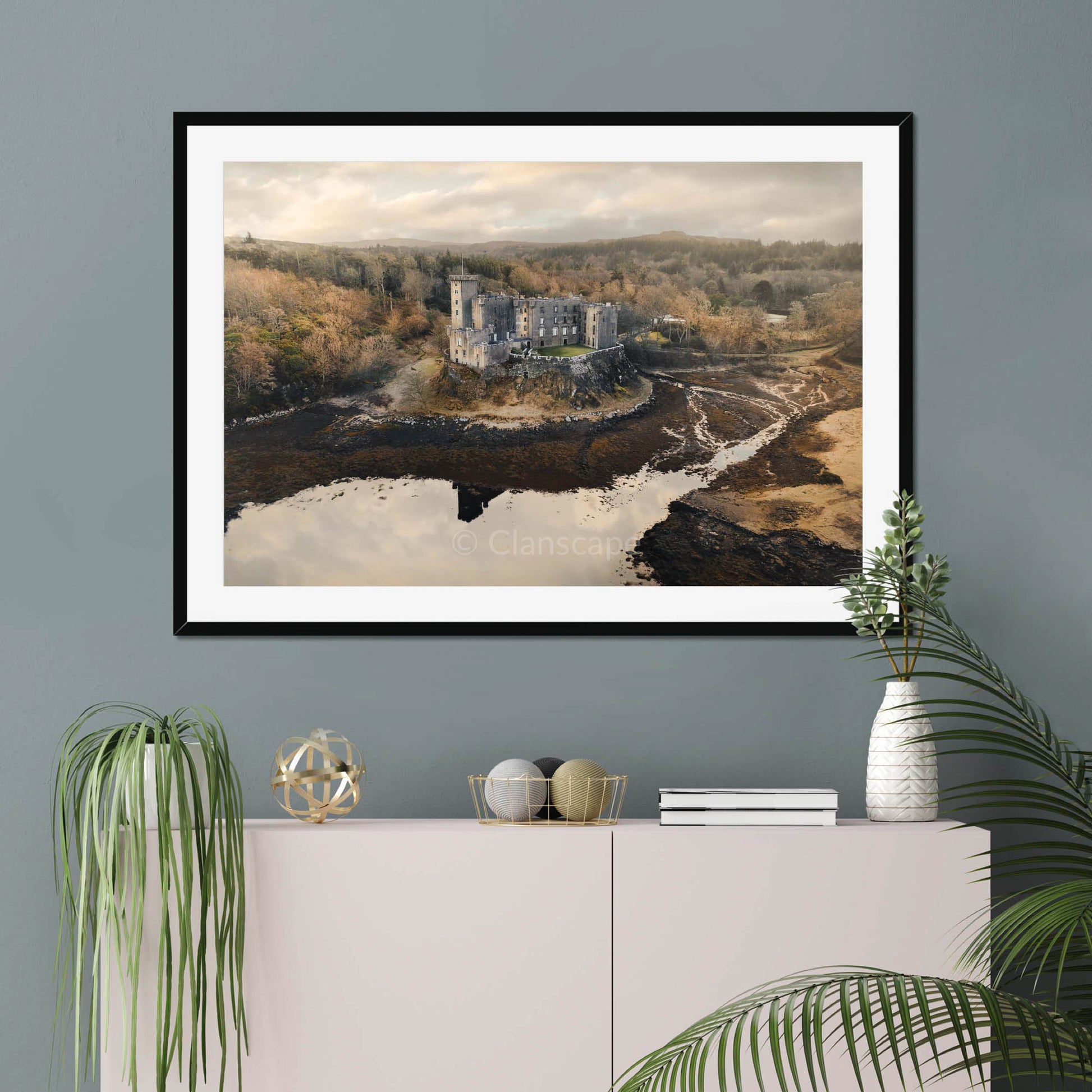 Clan MacLeod - Dunvegan Castle - Framed & Mounted Photo Print