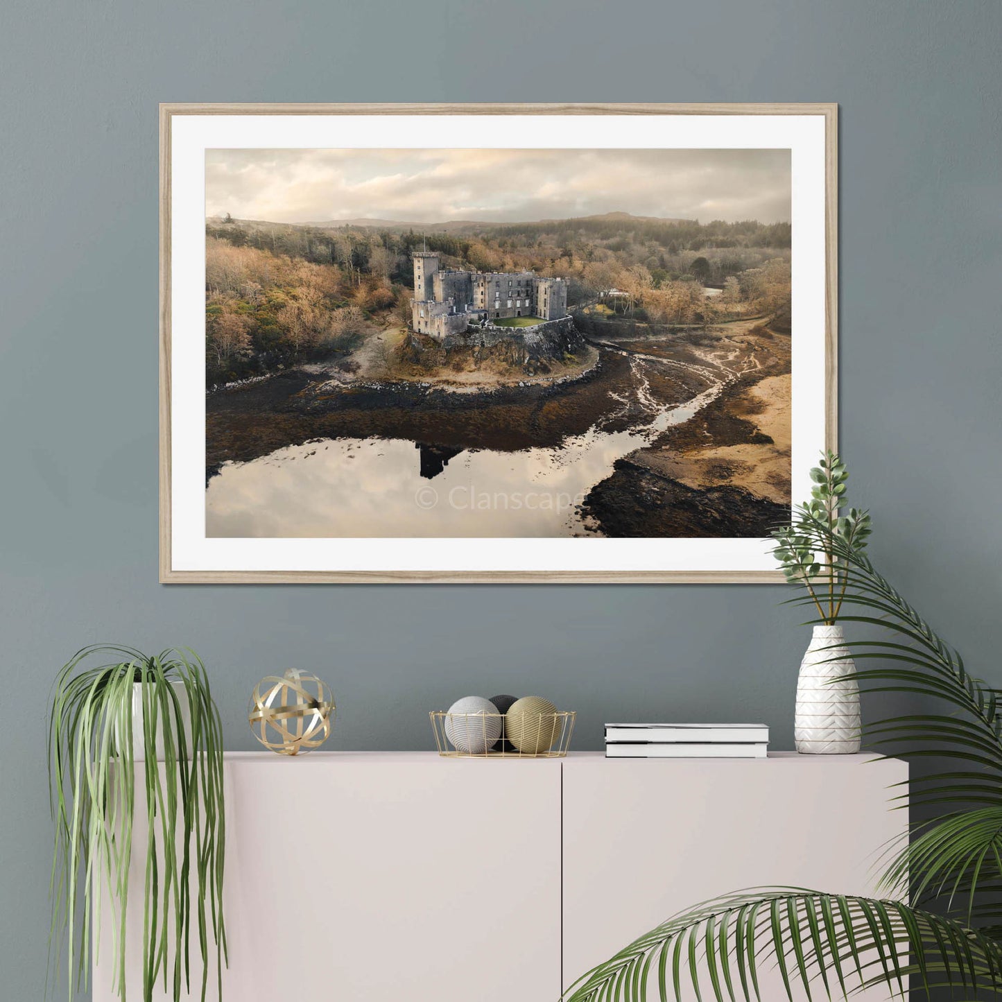 Clan MacLeod - Dunvegan Castle - Framed & Mounted Photo Print