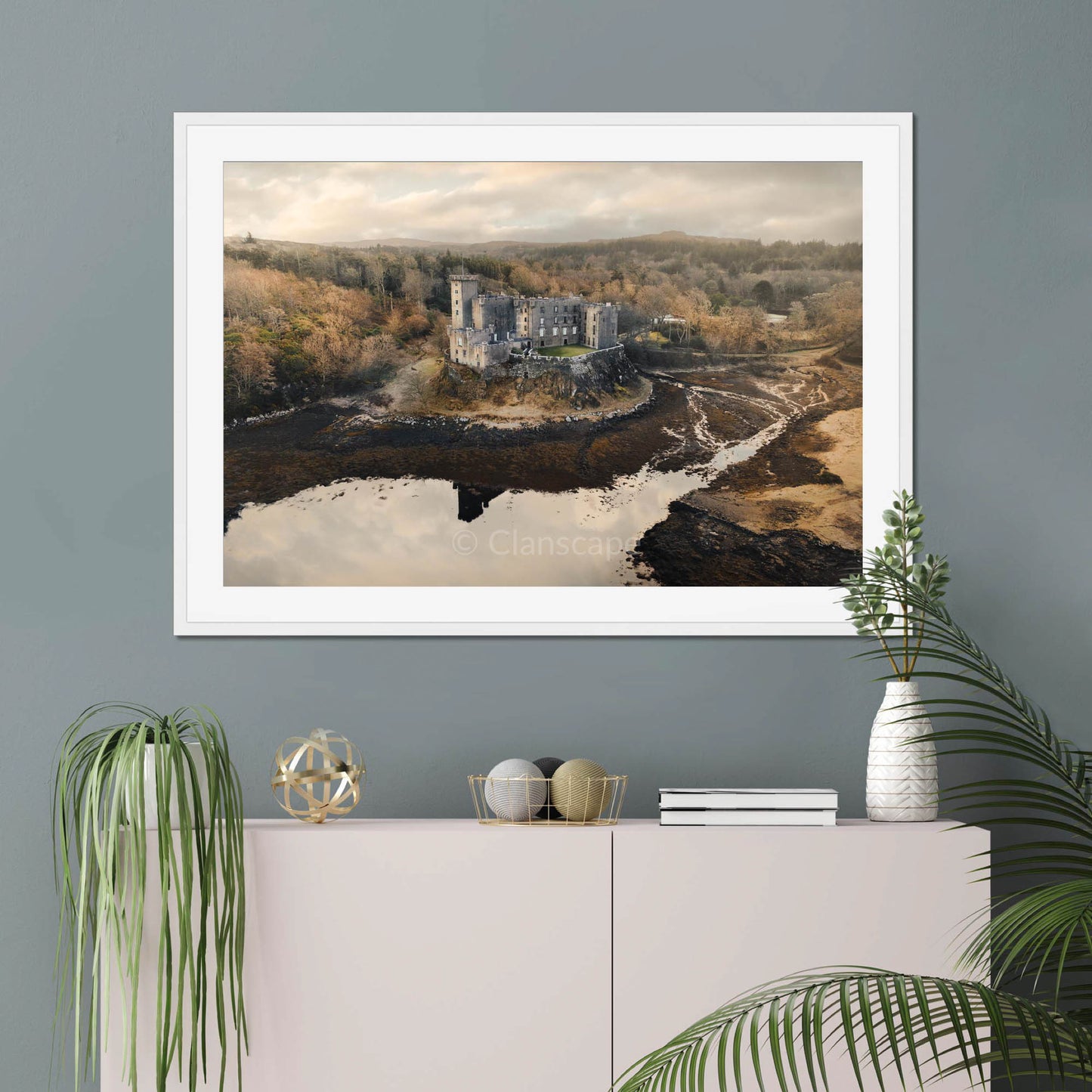 Clan MacLeod - Dunvegan Castle - Framed & Mounted Photo Print