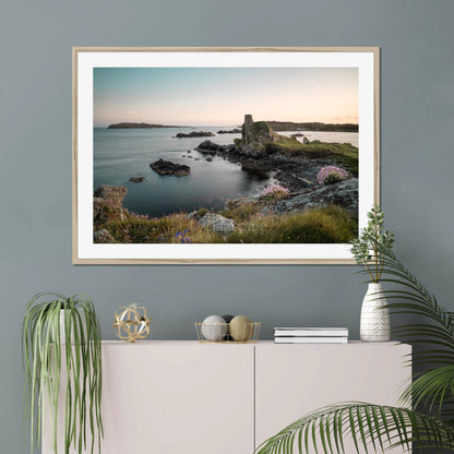 Clan MacDonald - Dunyvaig Castle - Framed & Mounted Photo Print