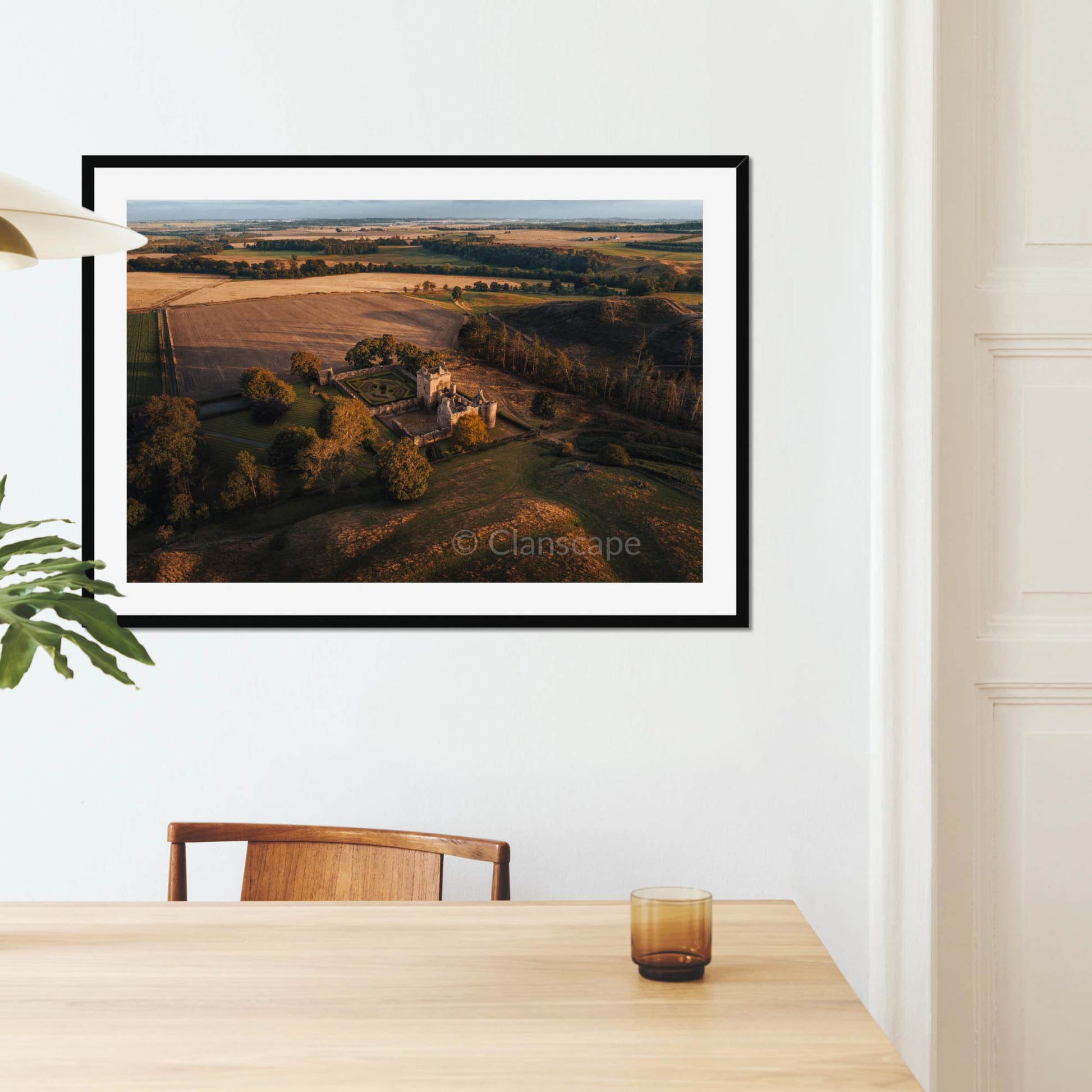 Clan Lindsay - Edzell Castle - Framed & Mounted Photo Print