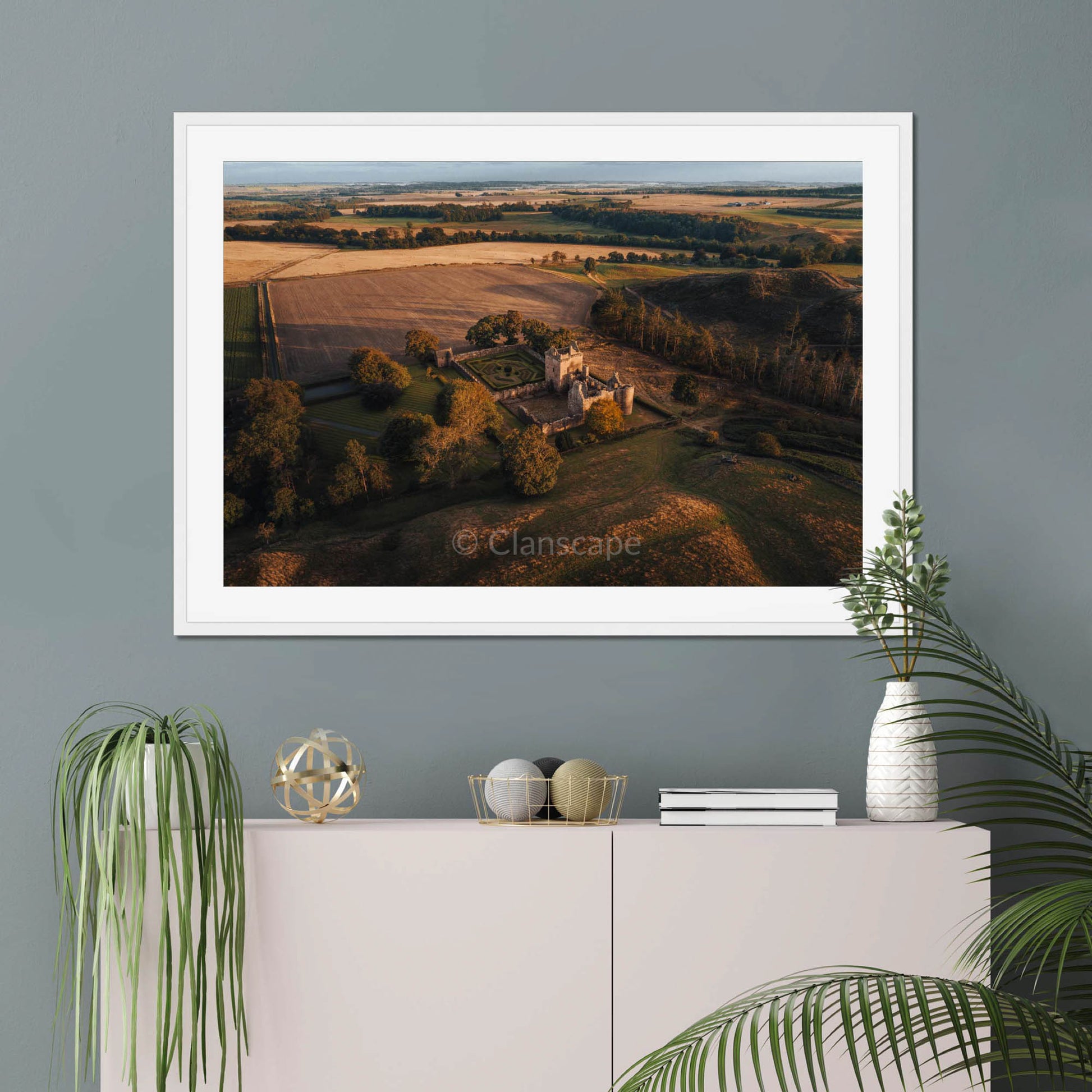 Clan Lindsay - Edzell Castle - Framed & Mounted Photo Print