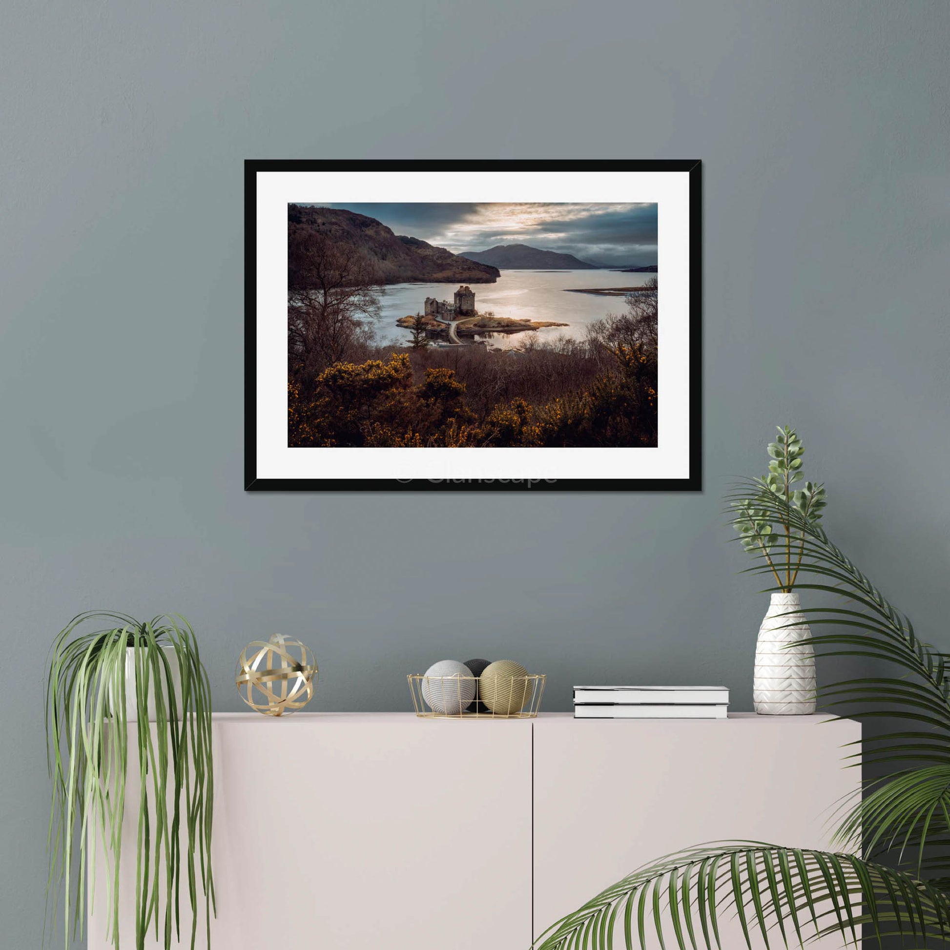 Clan Mackenzie - Eilean Donan Castle - Framed Photo Print