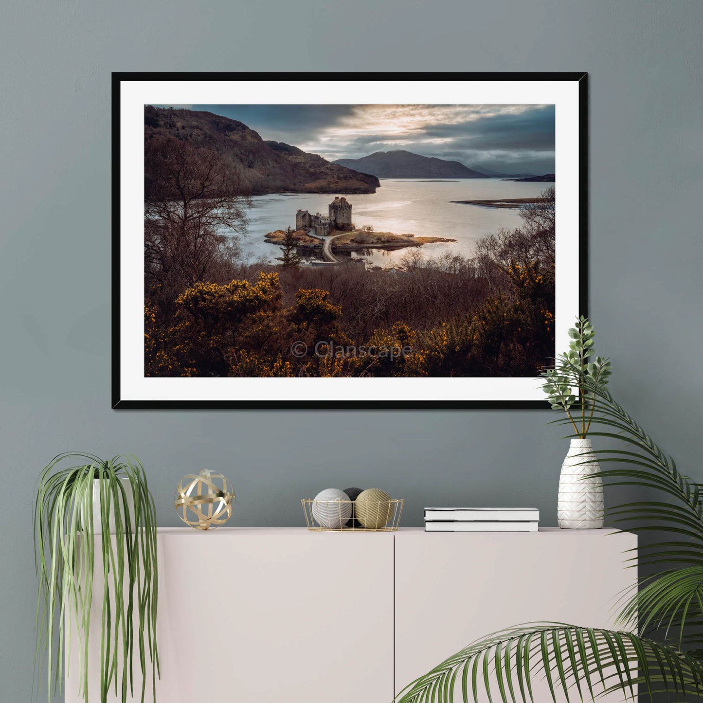 Clan Mackenzie - Eilean Donan Castle - Framed Photo Print