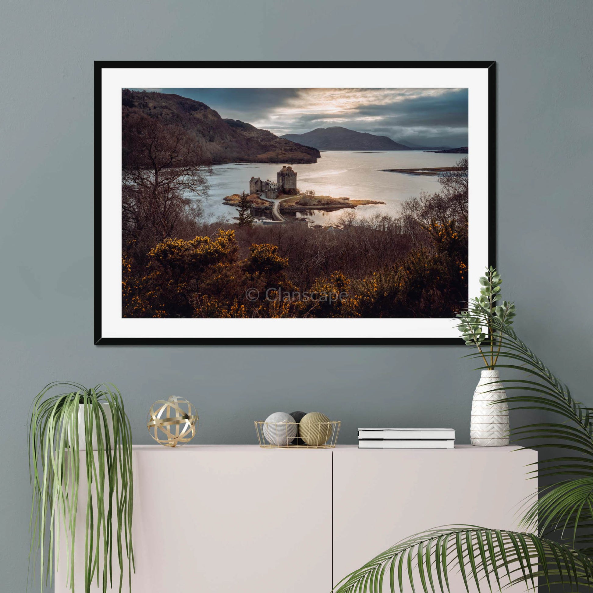 Clan Mackenzie - Eilean Donan Castle - Framed Photo Print