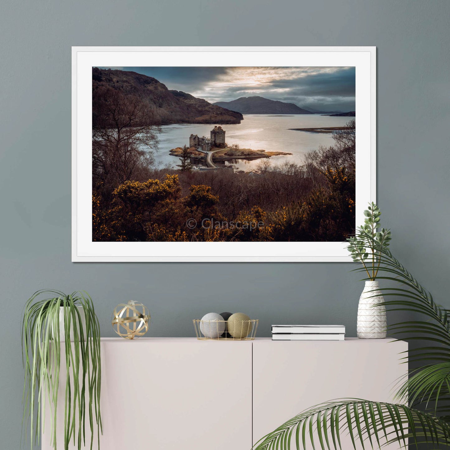 Clan Mackenzie - Eilean Donan Castle - Framed Photo Print