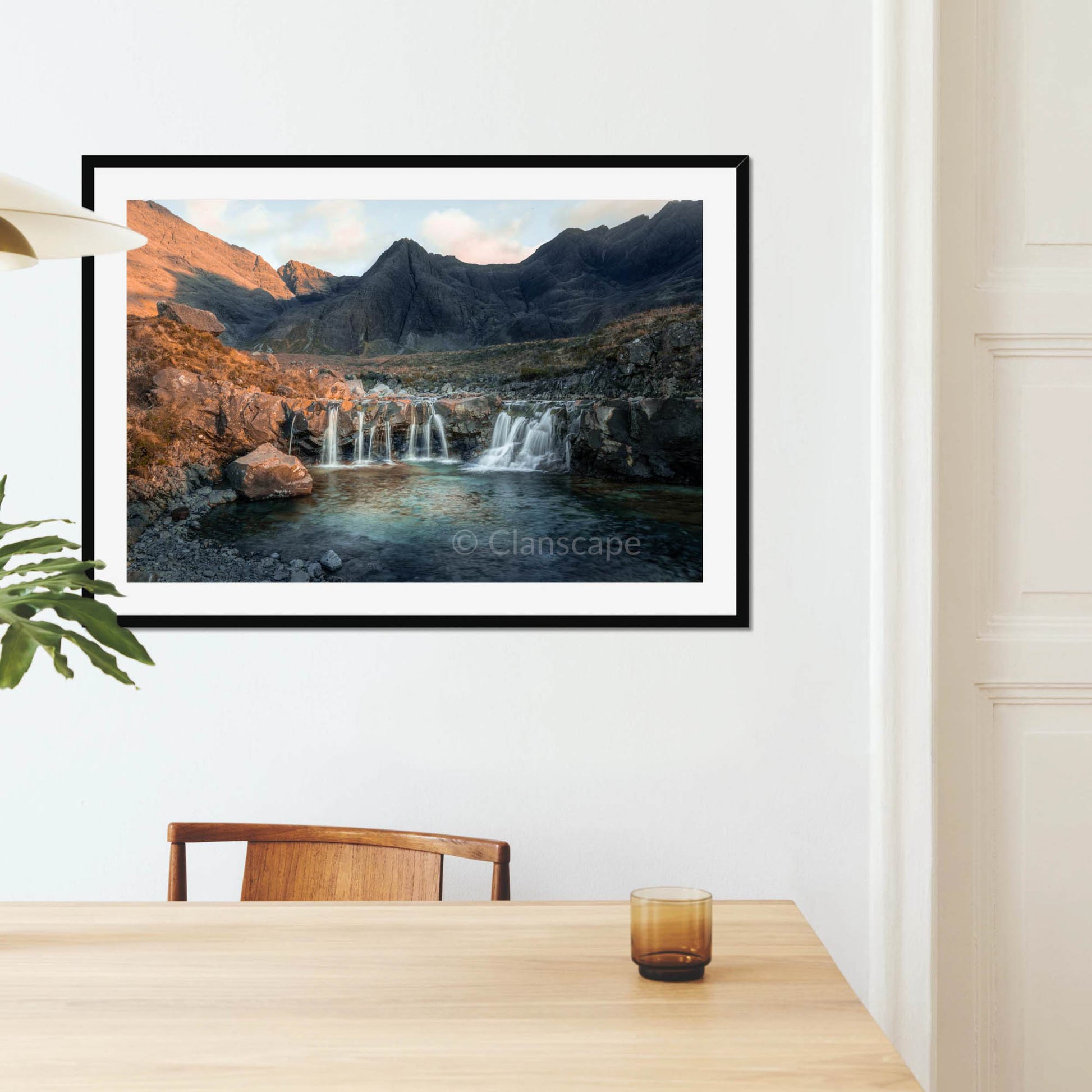 Clan Mackinnon - Fairy Pools, Isle of Skye - Framed & Mounted Photo Print