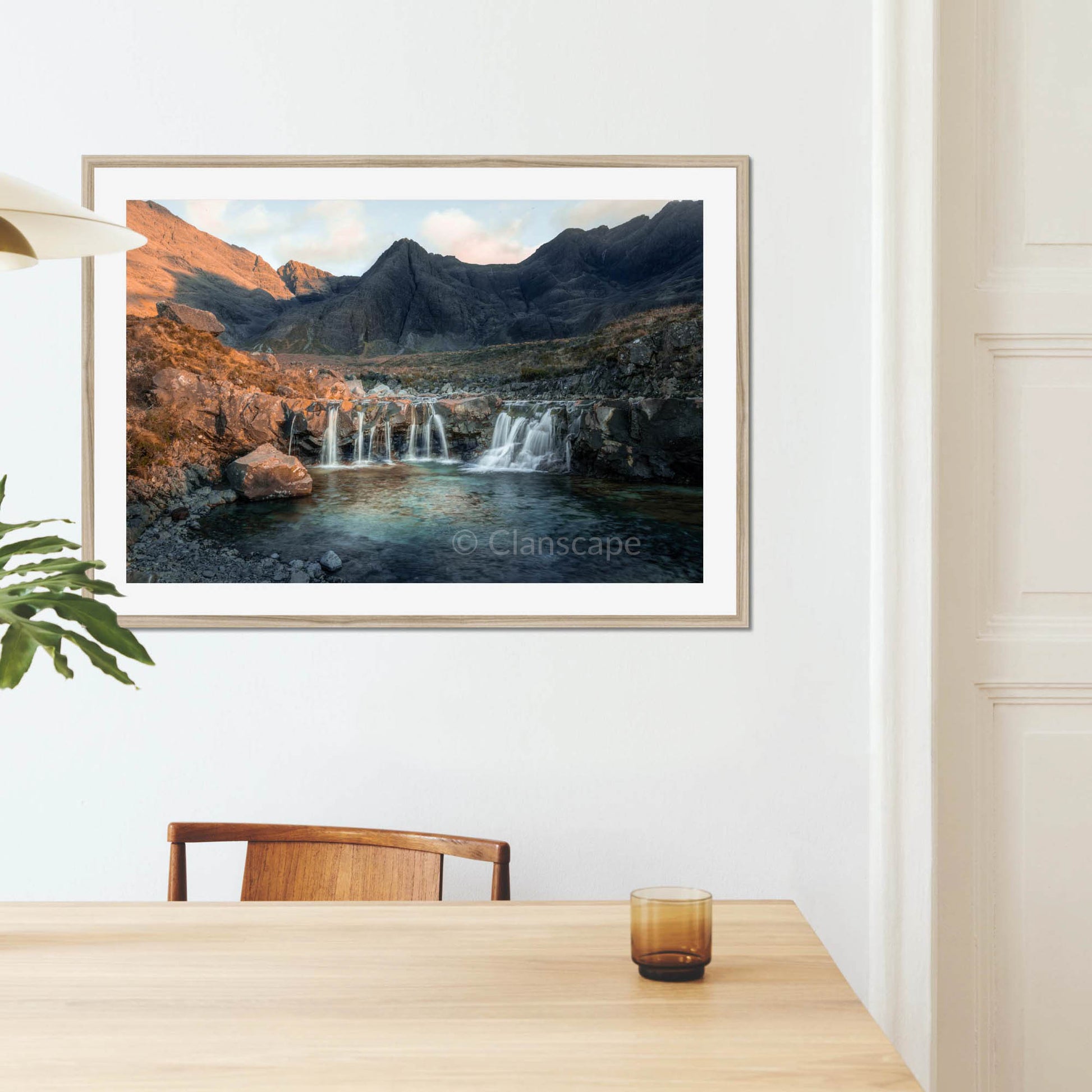 Clan Mackinnon - Fairy Pools, Isle of Skye - Framed & Mounted Photo Print