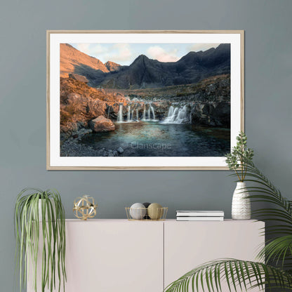 Clan Macleod - Isle of Skye, Fairy Pools - Framed & Mounted Photo Print