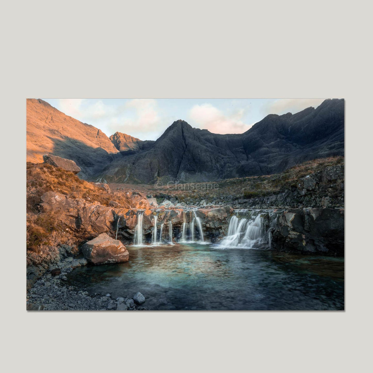 Clan Mackinnon - Fairy Pools, Isle of Skye - Photo Print