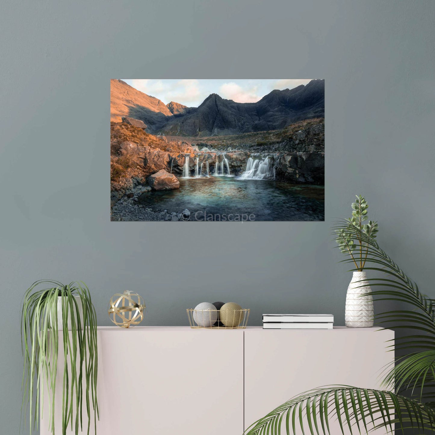 Clan Macleod - Isle of Skye, Fairy Pools - Photo Print