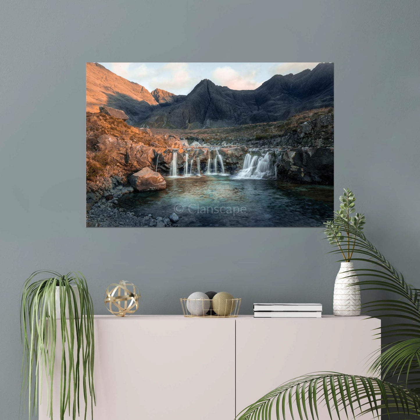 Clan Macleod - Isle of Skye, Fairy Pools - Photo Print