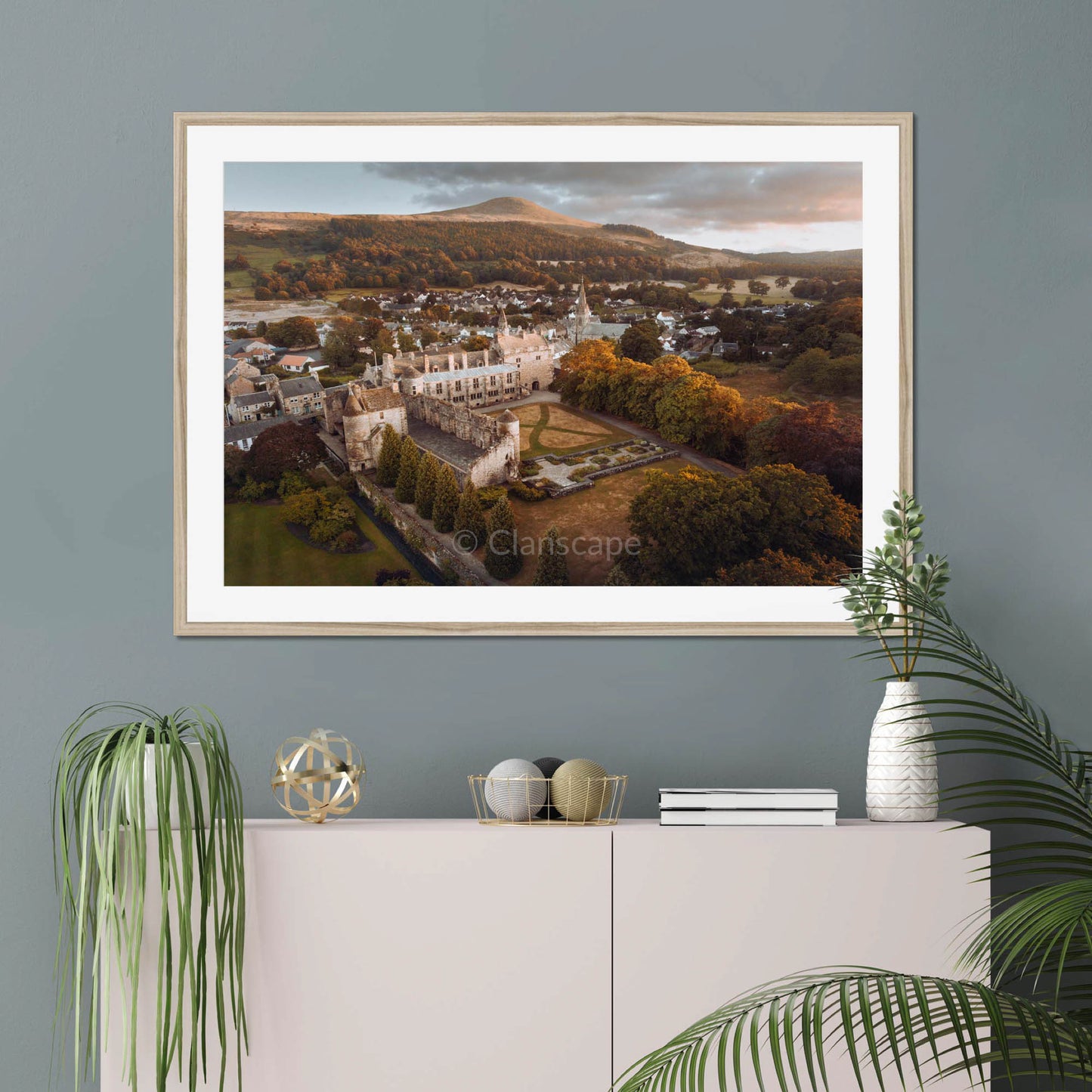 Clan Stewart - Falkland Palace - Framed & Mounted Photo Print