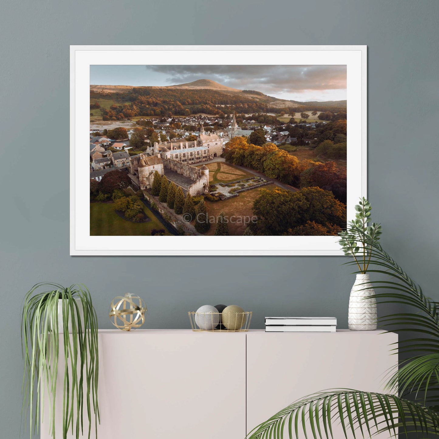 Clan Stewart - Falkland Palace - Framed & Mounted Photo Print