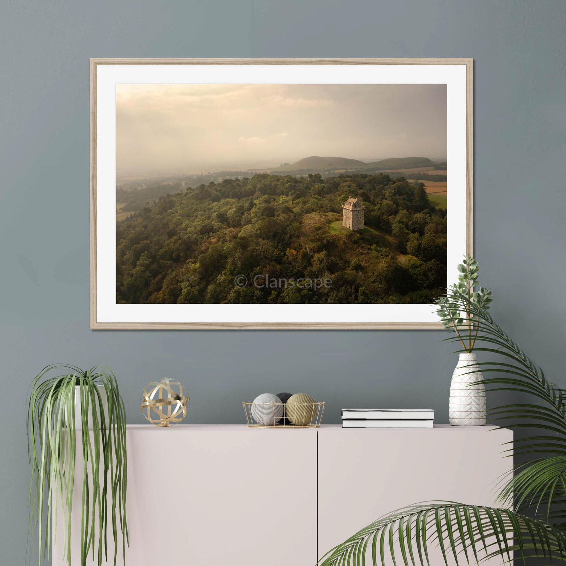 Clan Elliot - Fatlips Castle - Framed & Mounted Photo Print