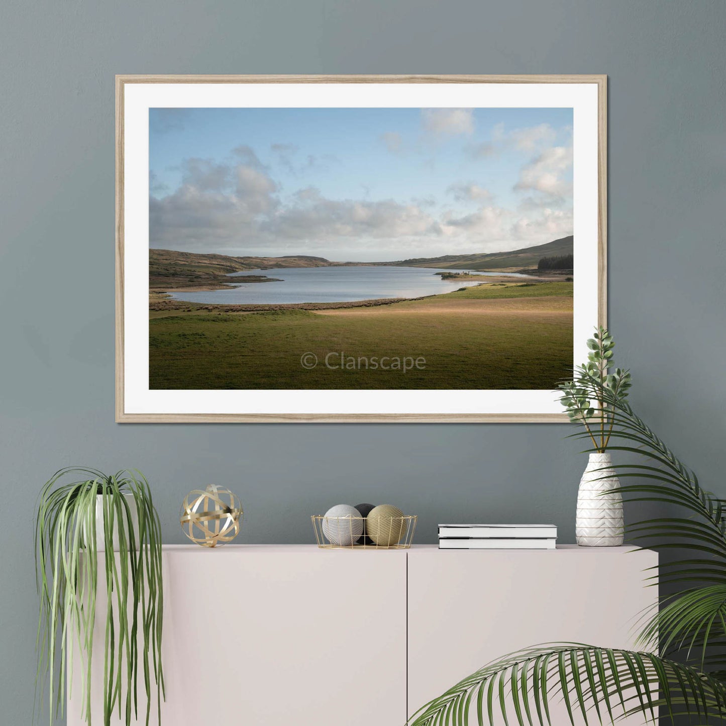 Clan MacDonald - Finlaggan Castle - Framed & Mounted Photo Print