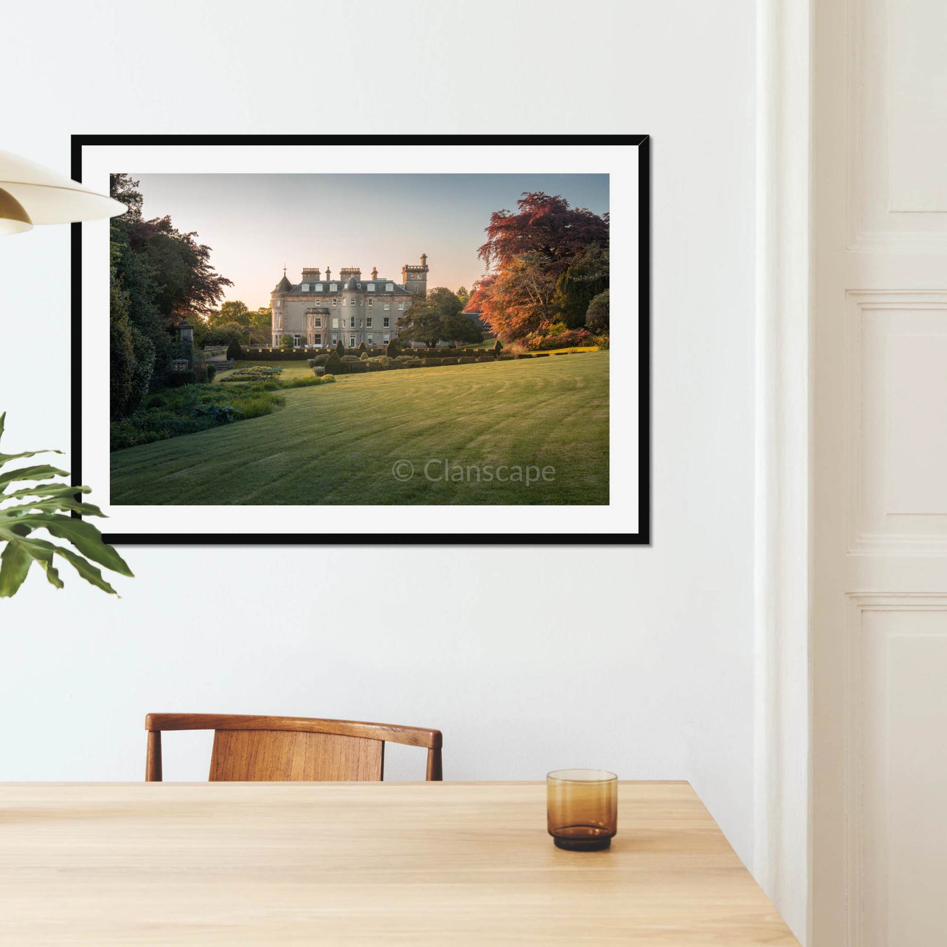 Clan Cunningham - Finlaystone House - Framed & Mounted Photo Print