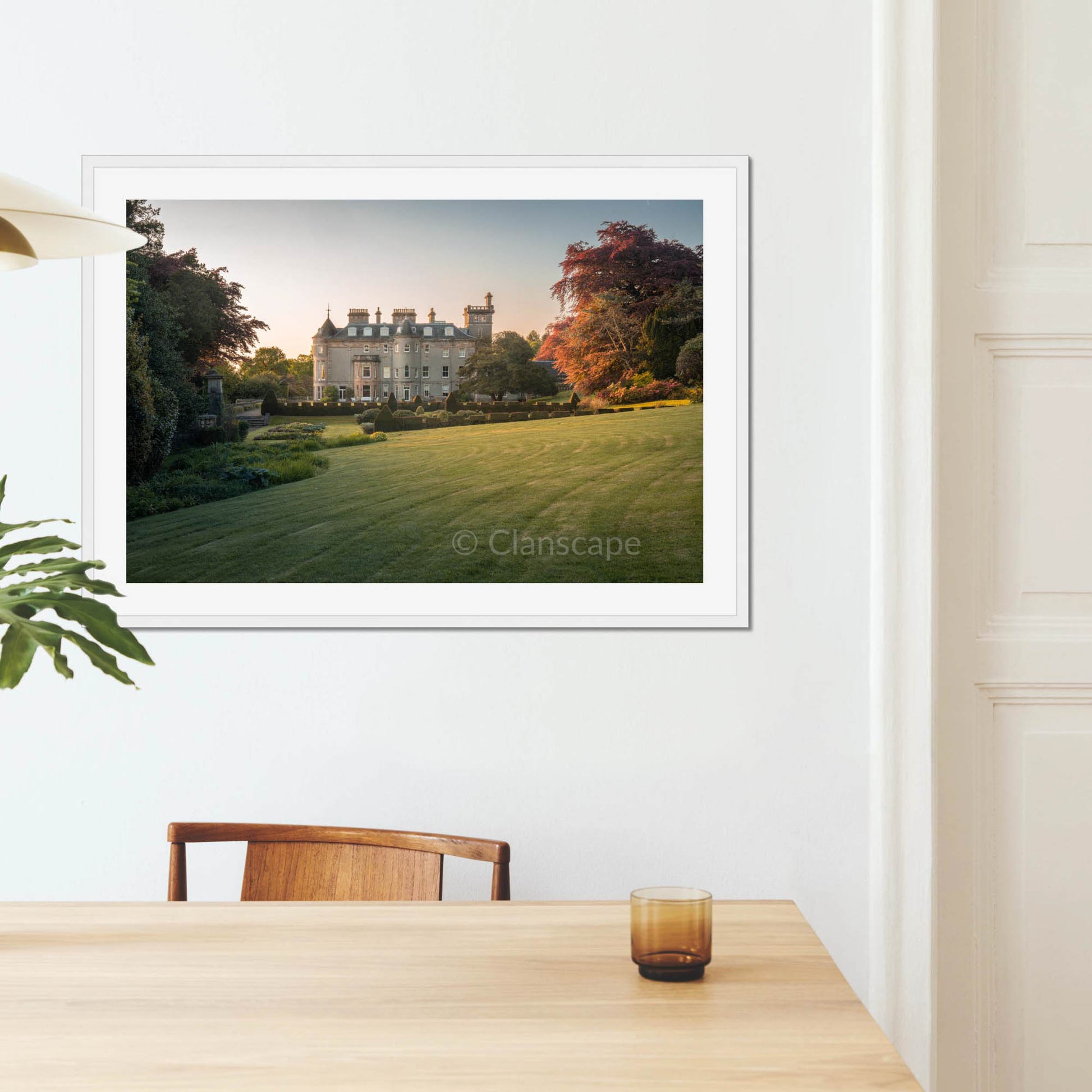 Clan Cunningham - Finlaystone House - Framed & Mounted Photo Print