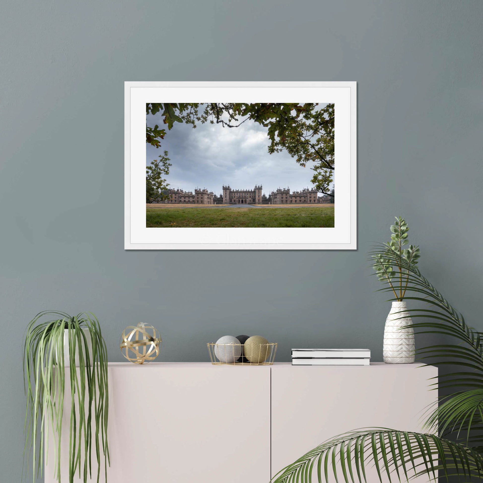 Clan Kerr - Floors Castle - Framed & Mounted Photo Print