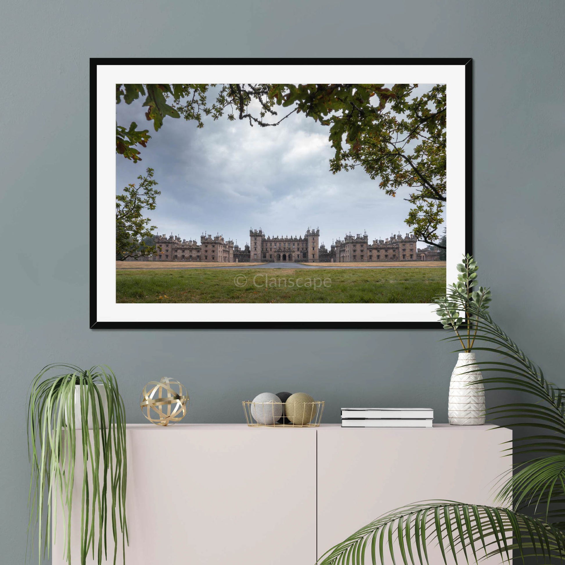 Clan Kerr - Floors Castle - Framed & Mounted Photo Print