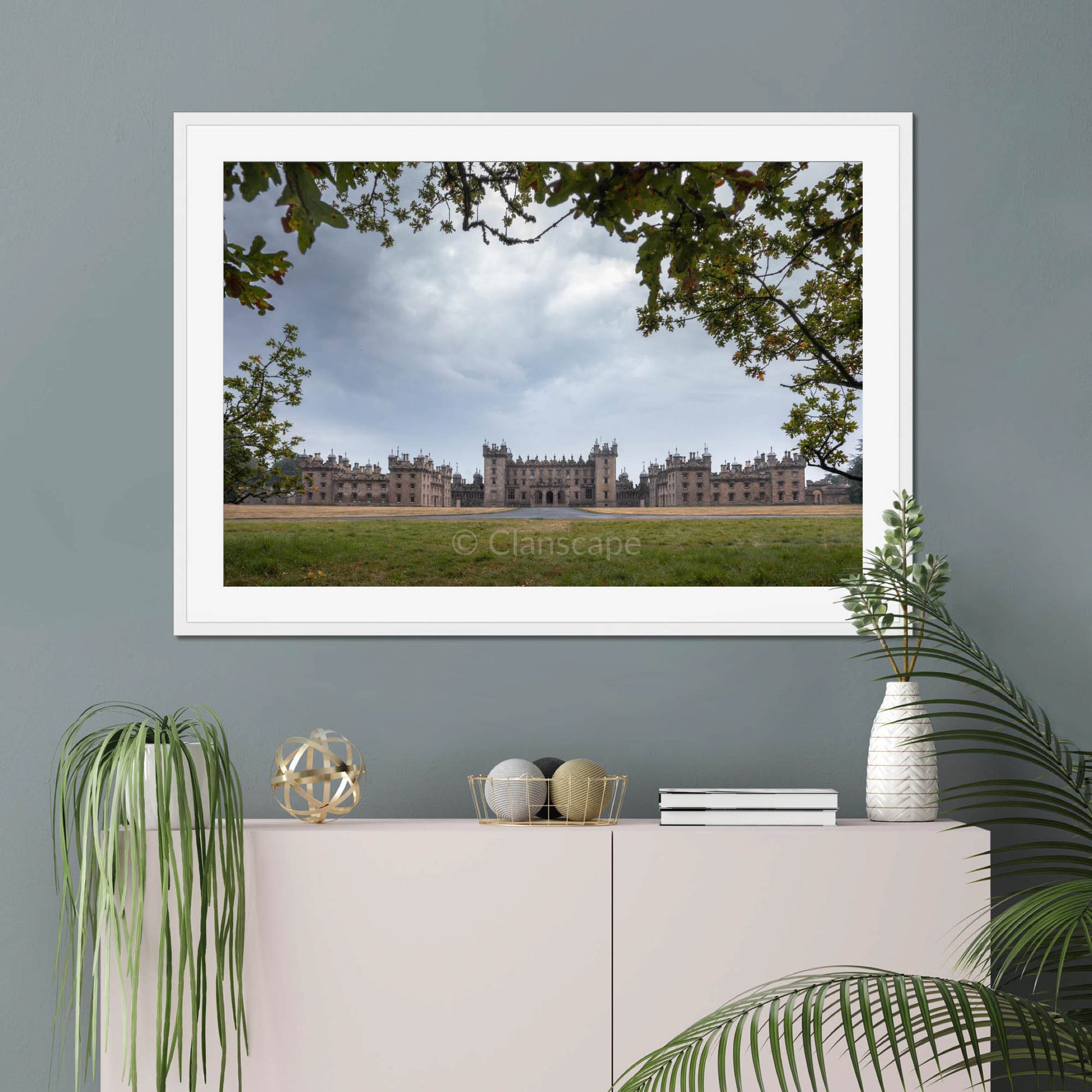 Clan Kerr - Floors Castle - Framed & Mounted Photo Print