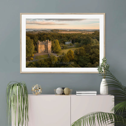 Clan Henderson - Fordell Castle - Framed & Mounted Photo Print