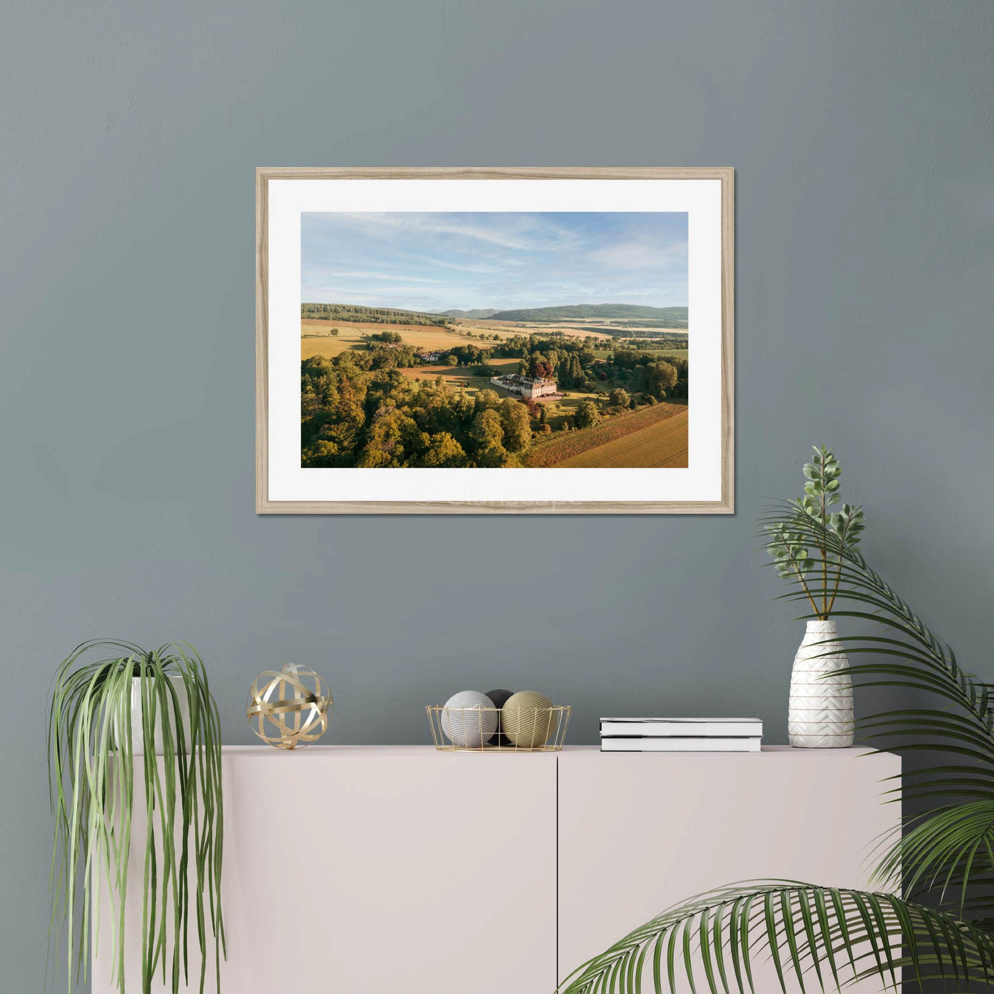 Clan Munro - Foulis Castle - Framed & Mounted Photo Print