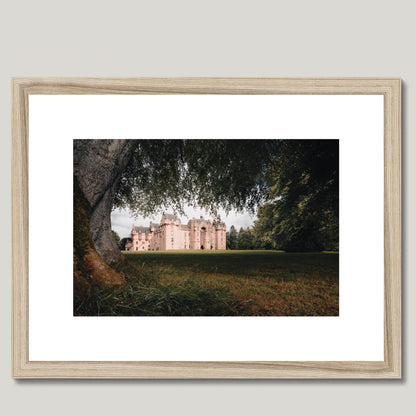 Clan Gordon - Fyvie Castle - Framed & Mounted Photo Print 16"x12" Natural