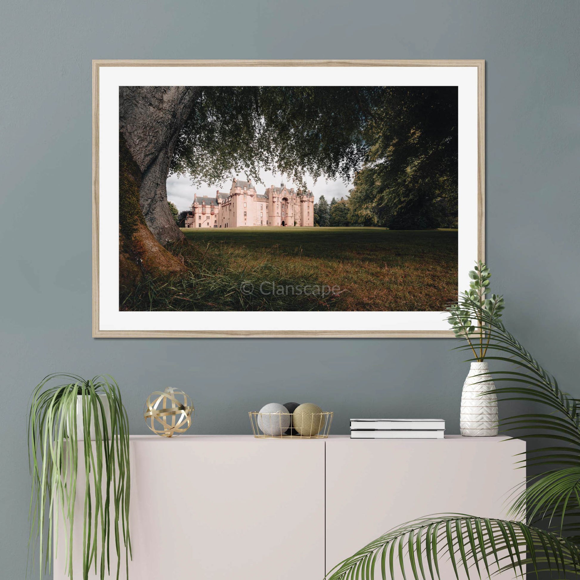 Clan Gordon - Fyvie Castle - Framed & Mounted Photo Print