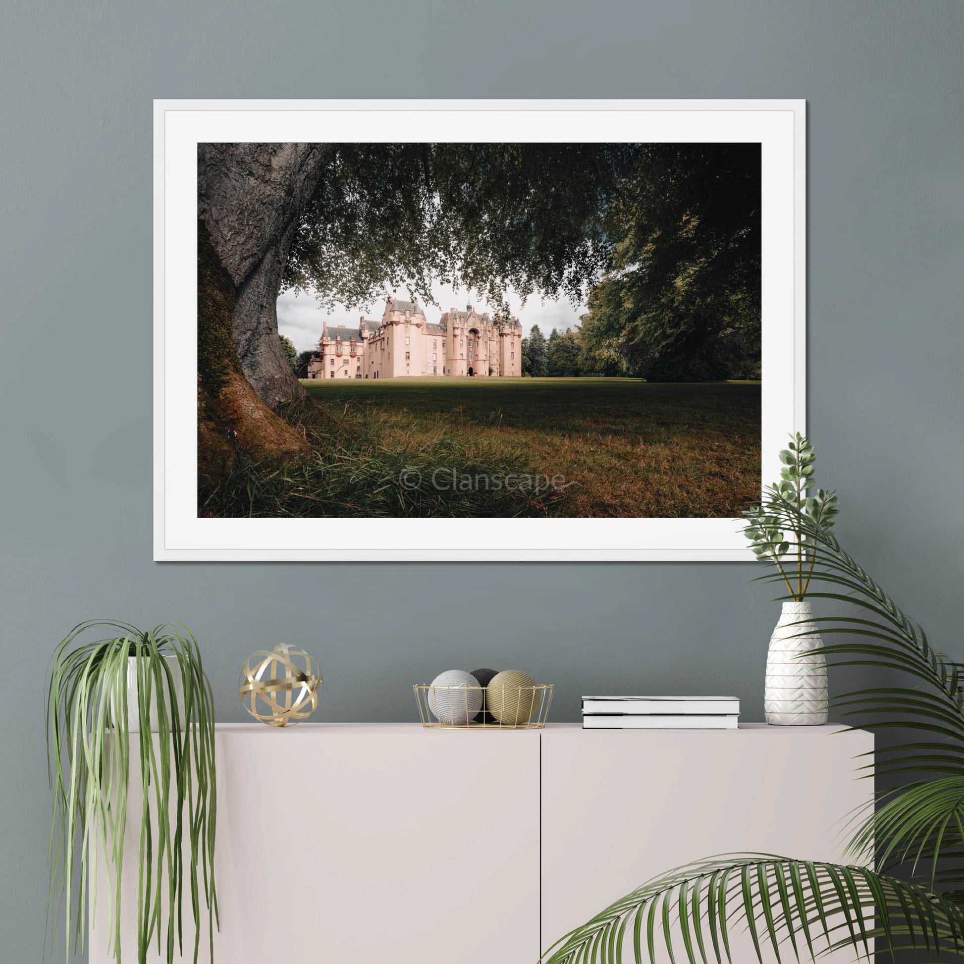 Clan Gordon - Fyvie Castle - Framed & Mounted Photo Print