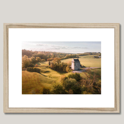 Clan Armstrong - Gilnockie Tower - Framed & Mounted Landscape Photography Print 16"x12" Natural