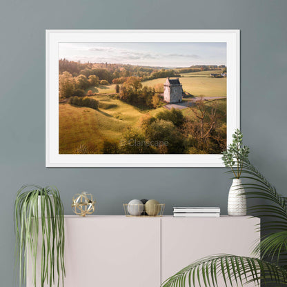 Clan Armstrong - Gilnockie Tower - Framed & Mounted Landscape Photography Print