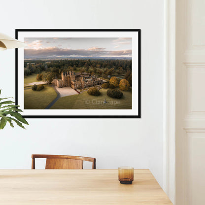 Clan Lyon - Glamis Castle - Framed & Mounted Photo Print