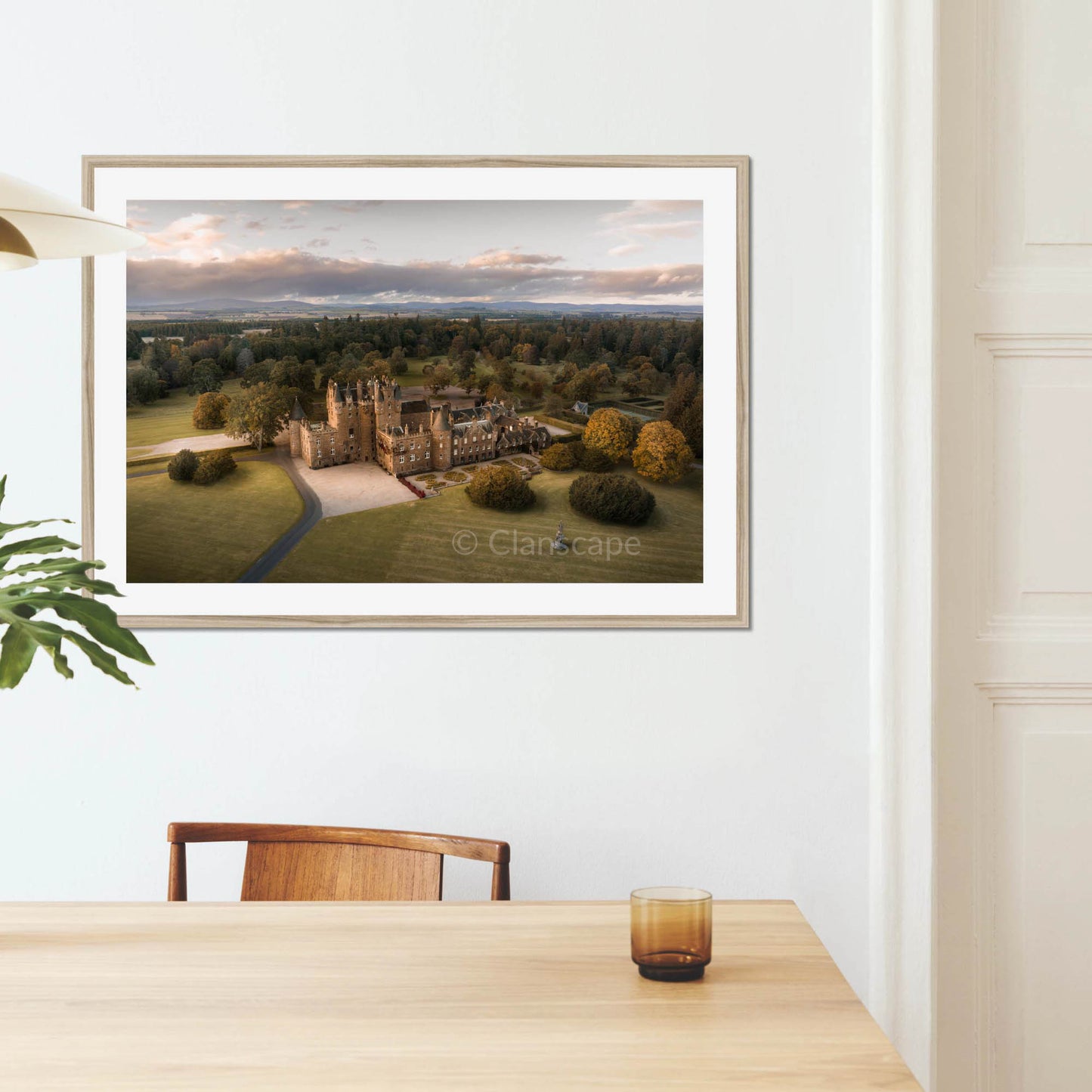 Clan Lyon - Glamis Castle - Framed & Mounted Photo Print