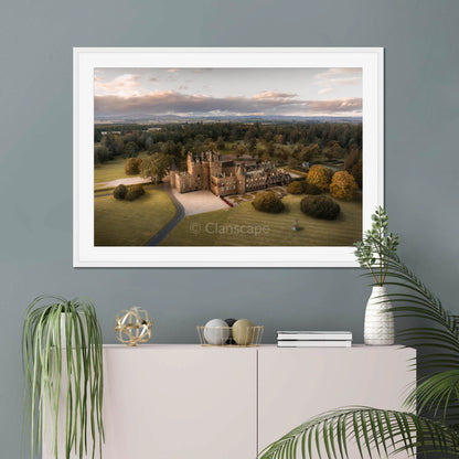 Clan Lyon - Glamis Castle - Framed & Mounted Photo Print