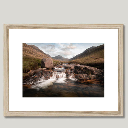 Clan Hamilton - Glen Rosa & Goatfell, Isle of Arran - Framed & Mounted Photo Print 16"x12" Natural