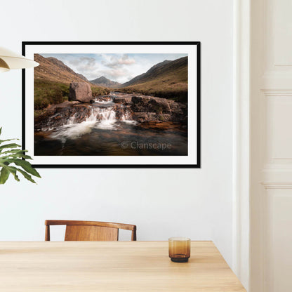 Clan Hamilton - Glen Rosa & Goatfell, Isle of Arran - Framed & Mounted Photo Print