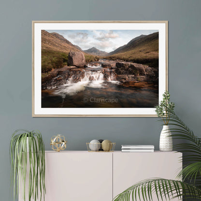 Clan Hamilton - Glen Rosa & Goatfell, Isle of Arran - Framed & Mounted Photo Print