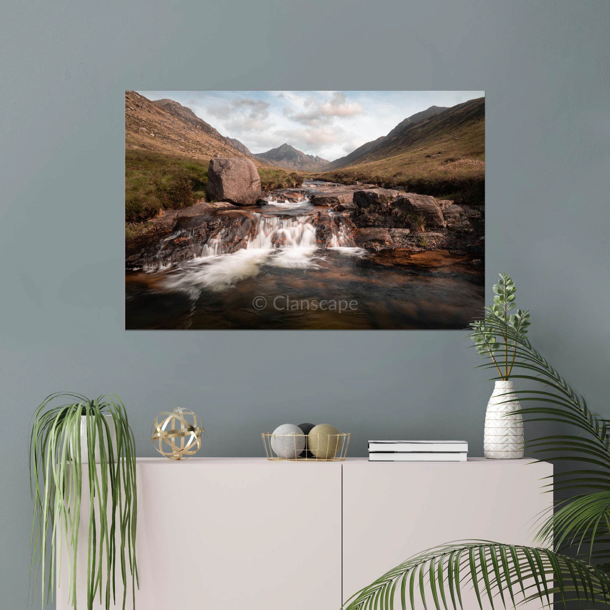 Clan Hamilton - Glen Rosa & Goatfell, Isle of Arran - Photo Print