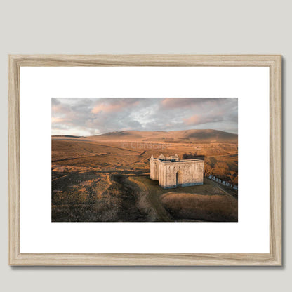 Clan Elliot - Hermitage Castle - Framed & Mounted Photo Print 16"x12" Natural