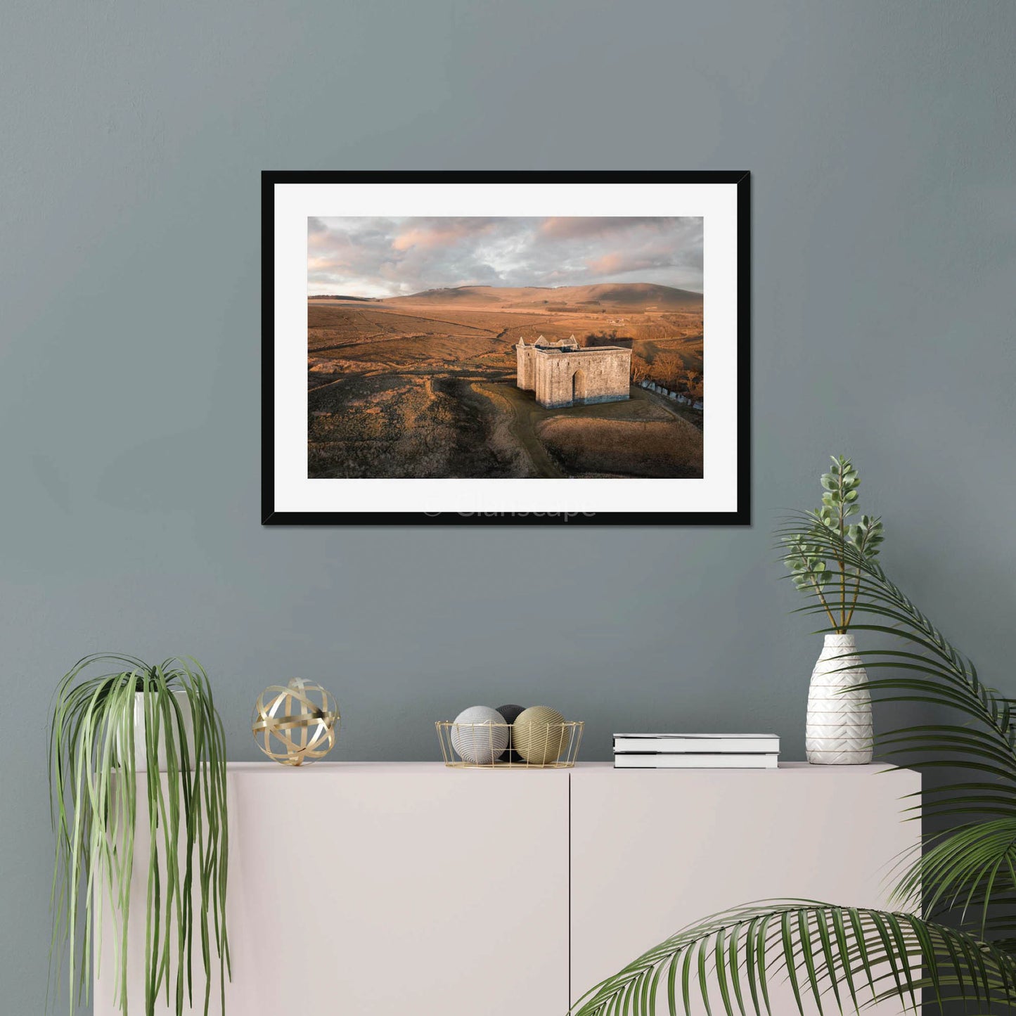 Clan Elliot - Hermitage Castle - Framed & Mounted Photo Print