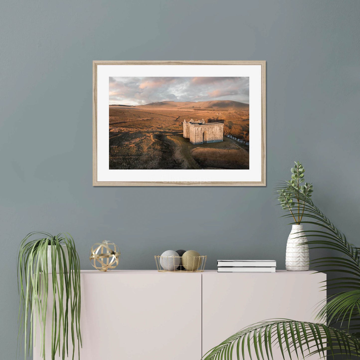 Clan Elliot - Hermitage Castle - Framed & Mounted Photo Print