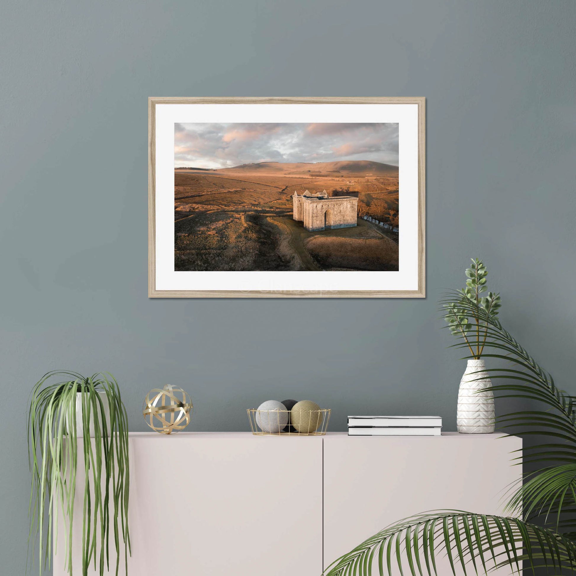 Clan Elliot - Hermitage Castle - Framed & Mounted Photo Print
