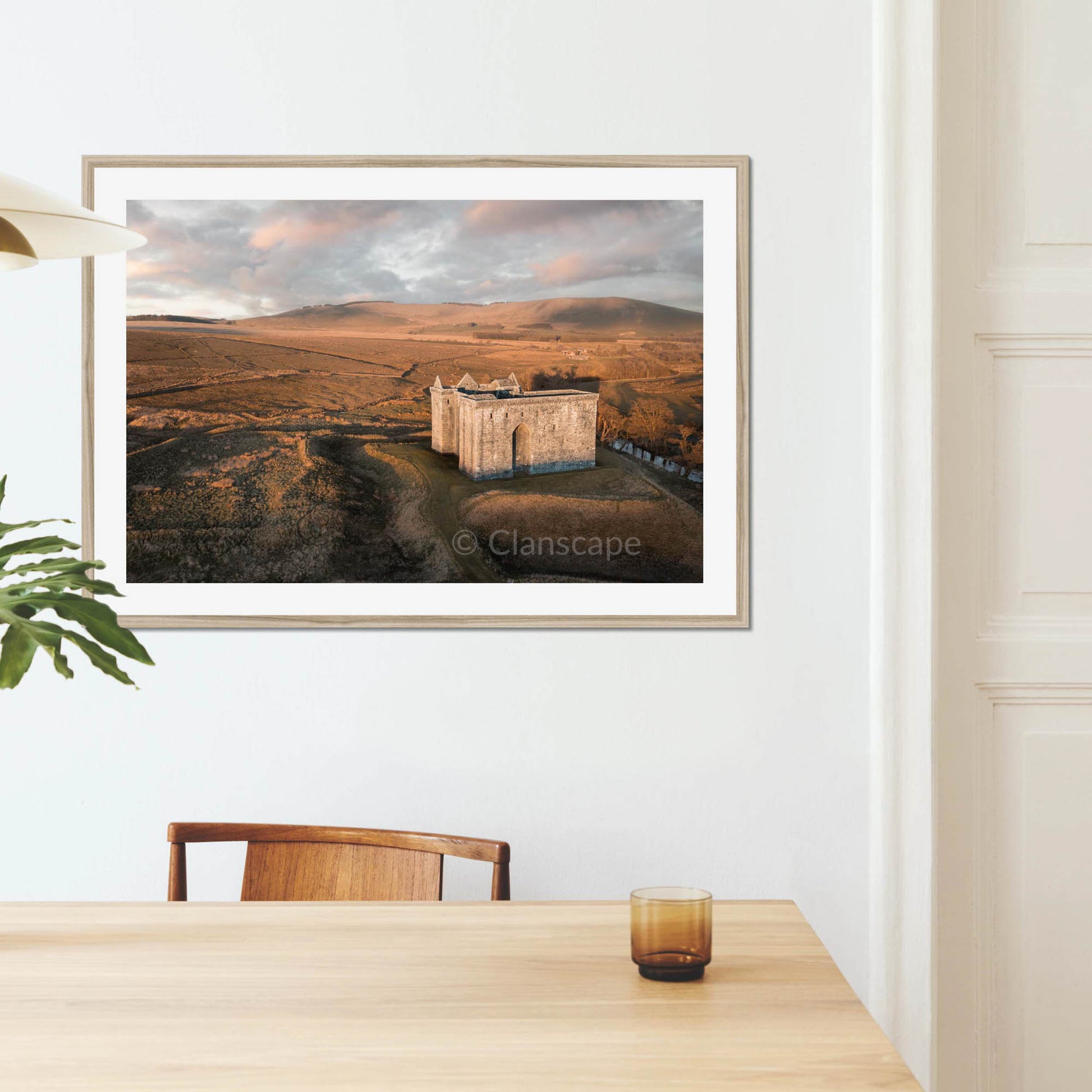 Clan Elliot - Hermitage Castle - Framed & Mounted Photo Print