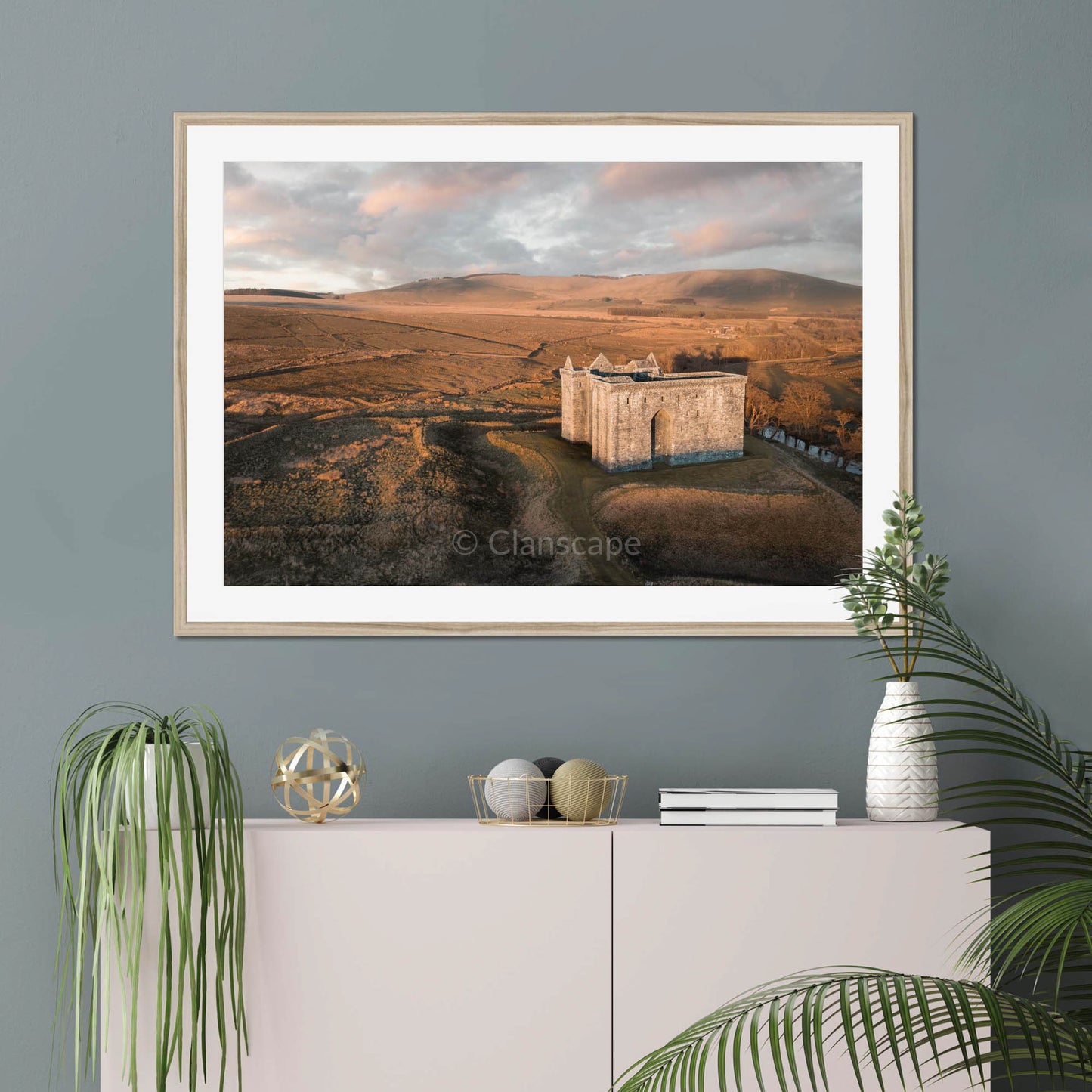 Clan Elliot - Hermitage Castle - Framed & Mounted Photo Print