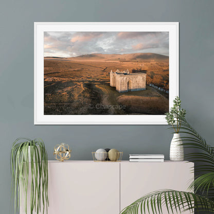 Clan Elliot - Hermitage Castle - Framed & Mounted Photo Print